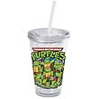 Teenage Mutant Ninja Turtles Logo 16 oz. Plastic Travel Cup